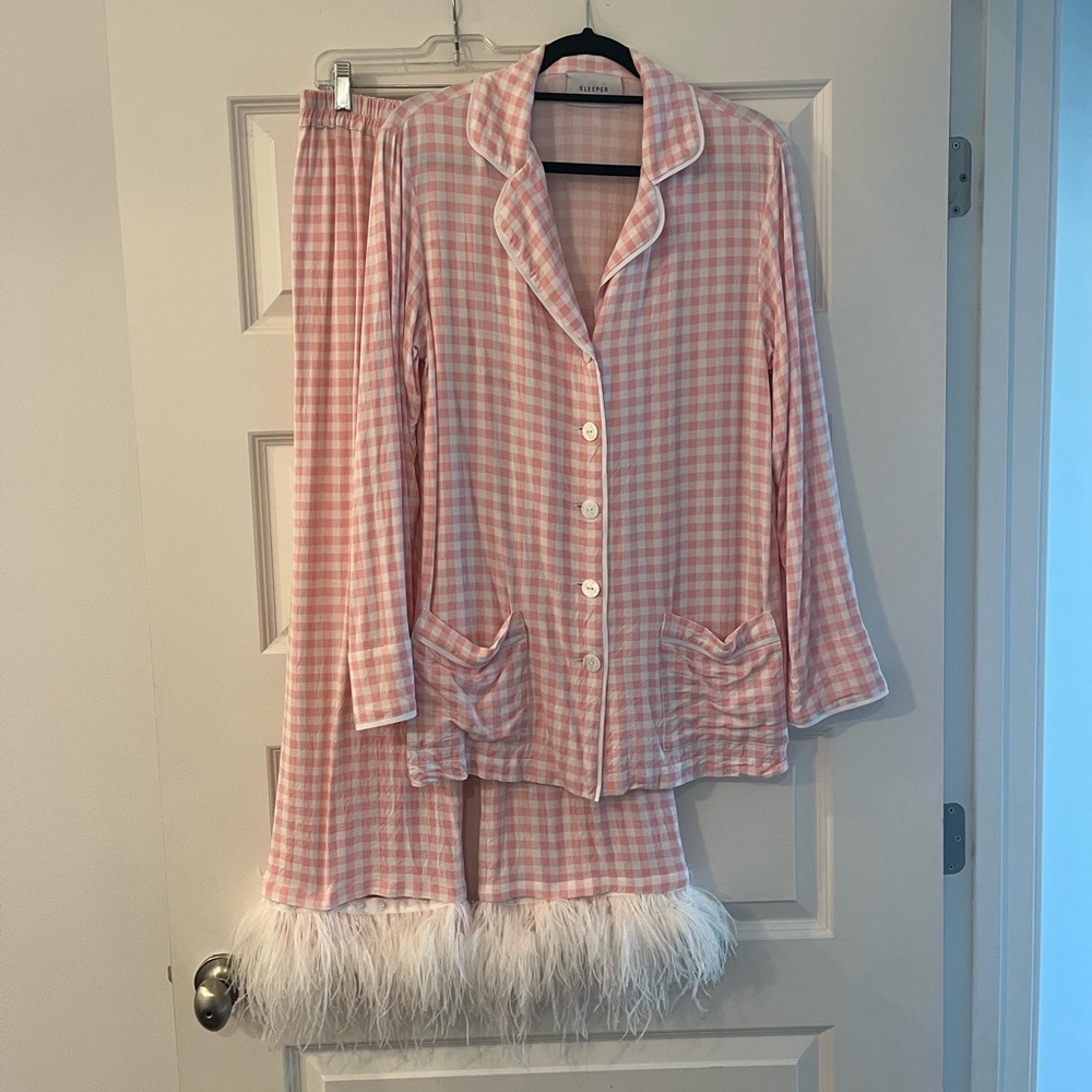 Sleeper feather pajamas